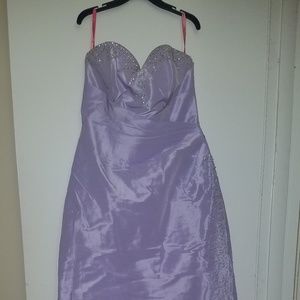 Princess style lilac dress size 14